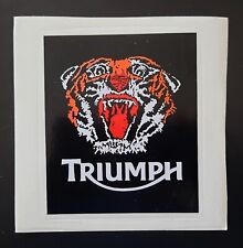 Vintage Triumph Tiger Sticker Motorcycle Vinyl picture