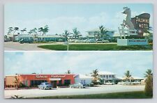 Postcard Palomino Motel And Restaurant Florida picture