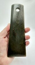 Larger Superior  Quality Old Jade Ritual AXE Yu Fu ( Come Across Fortune) picture