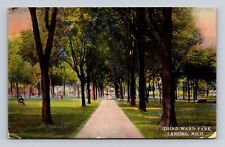 Lansing MI-Michigan, Third Ward Park, Antique, Vintage c1912 Souvenir Postcard picture