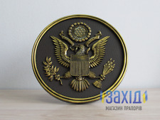 The Great Seal of the United States plate Bronze Desk Table Wall decor plastic picture