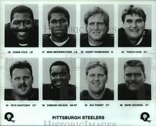 Press Photo Pittsburgh Steelers football head shots - hcs22887 picture