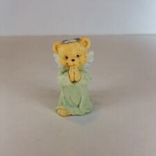 Vintage Angel Teddy Babies Figurine mini Miniature praying hands bear picture