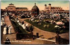 Wellington Gardens Great Yarmouth Norfolk England Popular Attractions Postcard picture