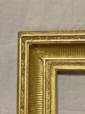 ANTIQUE  FITs 9”x15” GOLD GILT ORNATE AESTHETIC HUDSON RIVER PICTURE FRAME picture