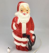 Empire Plastic Santa Claus Blow Mold 1968 Lighted 13