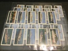 1963 Tonibell The World's Passenger Liners Set of 25 Cards in Sheets Sku691S picture