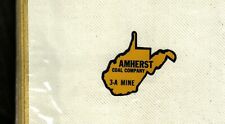 NICE WV. AMHEARST COAL CO COAL MINING STICKER # 2171 picture