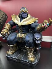 Thanos on Throne Maquette Sideshow Collectibles Marvel Statue Collectors Edition picture