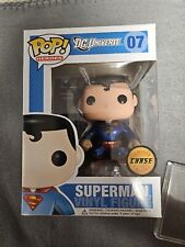 Funko Pop DC Heroes: Superman (Metallic Chase) #07 *Extremely Rare* Read picture