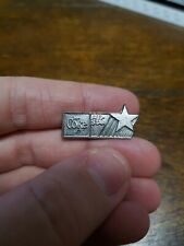 Vintage Extremely Rare Enjoy Coke All Star Sterling Silver Lapel Pin picture