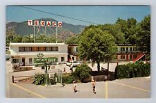 Manitou Springs CO-Colorado, Foothills Lodge, Advertising, Vintage Postcard picture
