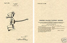 MORTIMER MOUSE US PATENT Art Print READY TO FRAME Rene Grove Walt Disney picture