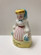 NAPCO Vintage KLEANSER KATE W Stopper Kitsch Cleaner Shaker Ceramic MCM picture