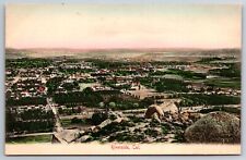 Riverside California~Birdseye from Hilltop~Fields of Crops c1910 Postcard picture