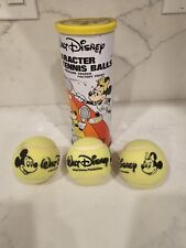 Vintage Walt Disney Character Tennis Balls Metal Tennis Ball Can Mickey Minnie picture