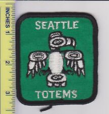 US Seattle Washington Patch Seattle Washington Totems Hockey Club Vintage picture
