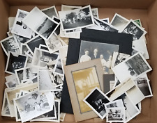 1920s / 30s Black and White Photo Lot of 150+ Picture Family Kids Men Women picture
