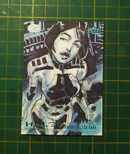 2023 Upper Deck Halo Legacy Sketch Card - Cortana  1/1  by Ed Bilas picture