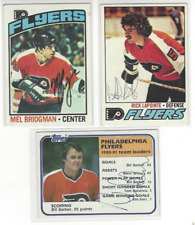 1976-77 Topps #26 Mel Bridgman RC Signed Card Philadelphia Flyers picture