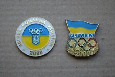 Sydney 2000 Ukraine National team Olympic 2 Pins Badges picture