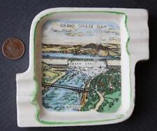 1950-60s Era Washington Grand Coulee Dam post mod style souvenir ashtray SCARCE- picture