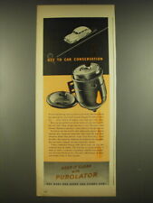 1944 Purolator Filters Ad - Key to car conservation picture