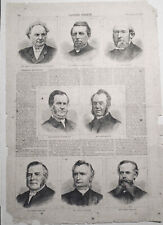 Canadian Methodism - Harper's Weekly, October 10, 1874 Original, Full Page. picture