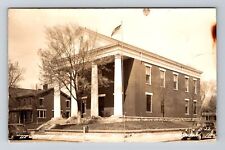 Fort Madison IA-Iowa RPPC, Lee Co. Court House, Real Photo Vintage Postcard picture