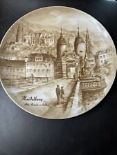 Vintage 9.25” Heidelberg Collectible Plate By Kaiser Of West Germany picture
