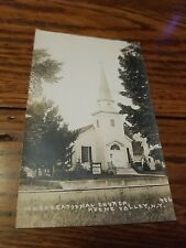 RPPC Keene Valley NY Congregational Church Real Photo  picture