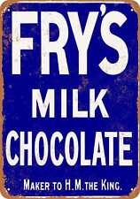 Metal Sign - Fry's Milk Chocolate -- Vintage Look picture