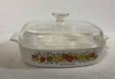 Rare Hard Find Vintage Corning Ware Le Romarin Spice Of Life w/Glass Lid A-10-B picture