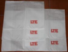5x LTE INTERNATIONAL AIRWAYS SPAIN LTU SUBSIDIARY PASSENGER CABIN PILLOW COVERS picture