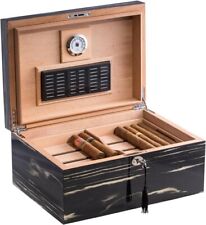 Bey-Berk Ebony Wood Cigar Humidor picture