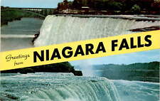 Vintage Postcard: Captivating Image of Niagara Falls picture