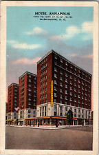 Vtg Postcard, Hotel Annapolis, 11th to 12th at H St. N.W. Washington D.C. picture