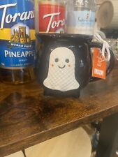 Lang Halloween Ghost Black Cauldron Ceramic Mug Spooky Coffee Mug -NWT picture