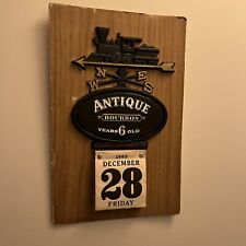 Antique Bourbon 1962 Advertsing Display w/ Calendar, Four Roses Whiskey picture