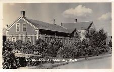 Amana Iowa 1950s RPPC Real Photo Postcard Residence Home  picture