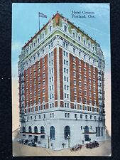 Portland Oregon OR Hotel 1913 Antique Postcard Photo picture