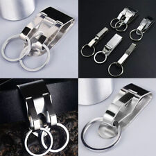 US 1-2 Pack Titanium Carabiner Key Chain Ring Belt Quick Release Detachable Clip picture