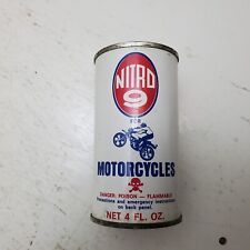 Vintage Nitro 9 Motorcycle Duel Additive Vintage Oil Can picture