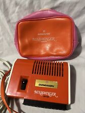 Dominion Mini Swinger Portable Hair Dryer with Case 1970s Retro Bath Working picture