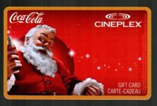 CINEPLEX ( Canada ) Santa Claus with a Coca-Cola ( 2013 ) Gift Card ( $0 ) picture