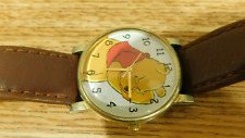 VTG Disney Timex Pooh Thinking Wrist Watch Band ** READ ** picture