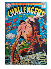 Challengers Of The Unknown #60 1968- DC Silver Age Vintage Raw FN-/FN Sci Fi picture