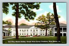 Warm Springs, GA-Georgia, Medical Building, Foundation, Vintage Postcard picture