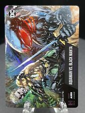 Aquaman Vs. Black Manta DC Hybrid Trading Card 2022 Chapter 1 Epic #A355 picture