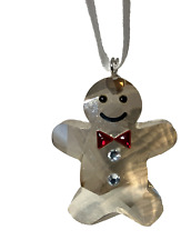 Swarovski Christmas Gingerbread Man Ornament Crystal # 5103229 picture